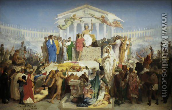 The Age of Augustus, the Birth of Christ - Jean-Léon Gérôme
