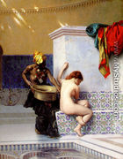 Bain turc ou Bain maure (deux femmes) (Turkish Bath or Moorish Bath (Two Women)) - Jean-Léon Gérôme