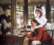 Bad News (or The Parting) - James Jacques Joseph Tissot