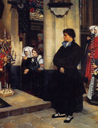 During the Service (or Martin Luther's Doubts) - James Jacques Joseph Tissot