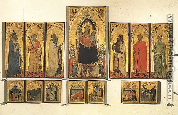 Polyptych of Saint Pancrazio - Bernardo Daddi
