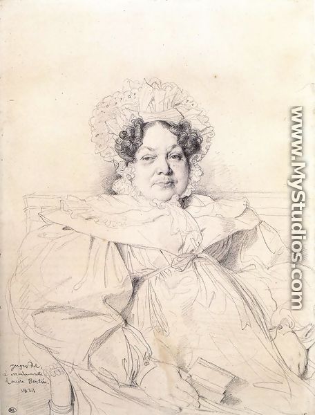 Madame Louis-Francois Bertin - Jean Auguste Dominique Ingres