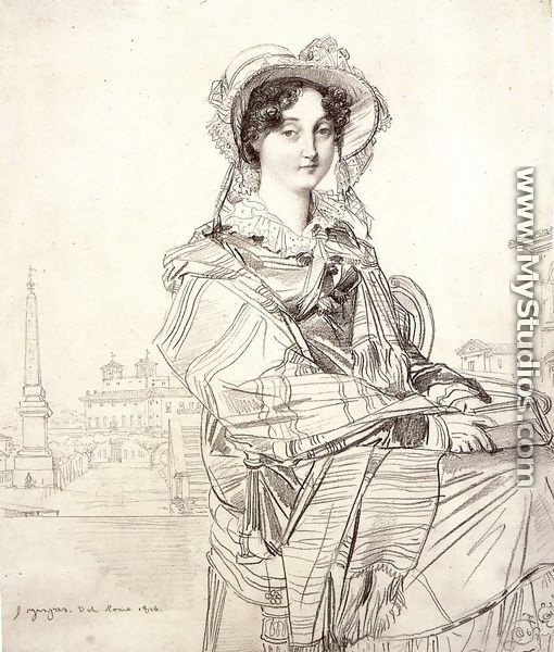 Mrs Charles Badham - Jean Auguste Dominique Ingres