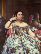 Madame Paul-Sigisbert Moitessier, née Marie-Clotilde-Inès de Foucauld, Seated - Jean Auguste Dominique Ingres