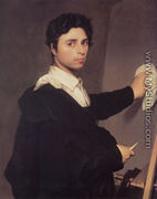 Copy after Ingres's 1804 Self-Portrait - Jean Auguste Dominique Ingres