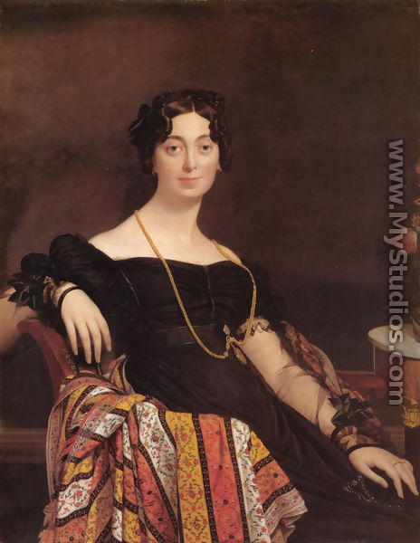 Madame Jacques-Louis Leblanc, née Françoise Poncelle - Jean Auguste Dominique Ingres
