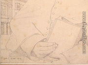 Auguste-Jean-Marie Guénepin [detail: 1] - Jean Auguste Dominique Ingres