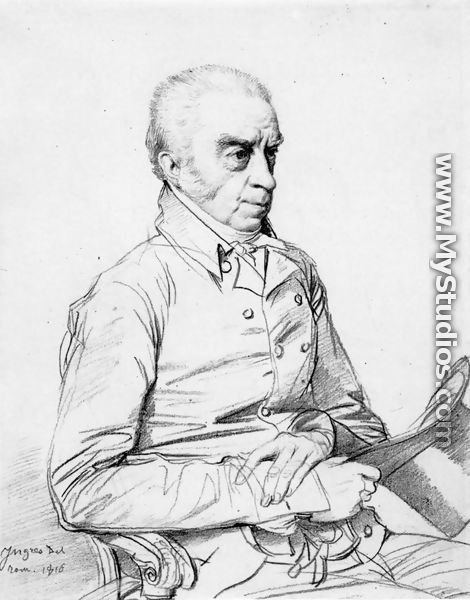 Dr. Thomas Church - Jean Auguste Dominique Ingres