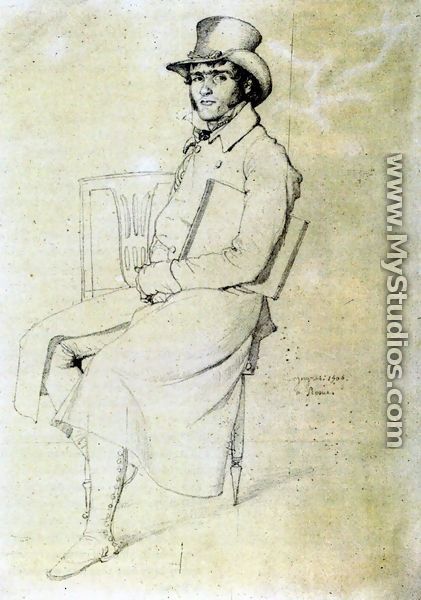Jean François Julien Menager - Jean Auguste Dominique Ingres