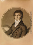 Pierre Guillaume Cazeaux, half-length, seated at a desk - Jean Auguste Dominique Ingres