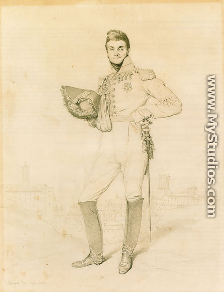 General Louis-Etienne Dulong de Rosnay - Jean Auguste Dominique Ingres