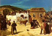 Combat De Novillos (The Bull Fight) - Alfred Dehodencq