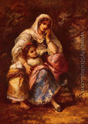 Gypsy Mother and Child - Narcisse-Virgile Díaz de la Peña