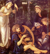 The Madness Of Sir Tristram - Sir Edward Coley Burne-Jones