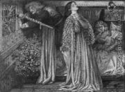 Sir Launcelot in the Queen's Chamber - Dante Gabriel Rossetti