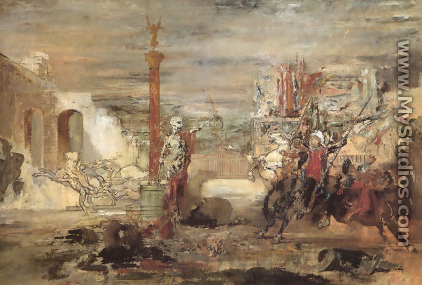 Death Offers Crowns to the Winner of the Tournament - Gustave Moreau