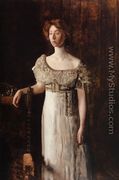 The Old Fashioned Dress-Portrait of Miss Helen Parker - Thomas Cowperthwait Eakins