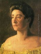 A Singer: Portrait of Mrs. Leigo - Thomas Cowperthwait Eakins