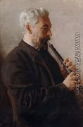 The Oboe Player (or Portrait of Benjamin Sharp) - Thomas Cowperthwait Eakins