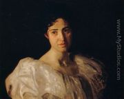 Portrait of Lucy Lewis - Thomas Cowperthwait Eakins