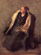 Portrait of Mrs. Hubbard (sketch) - Thomas Cowperthwait Eakins