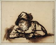 Portrait of Willem Bartholsz. Ruyter - Rembrandt Van Rijn