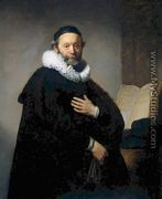 Johannes Wtenbogaert, Remonstrant Minister - Rembrandt Van Rijn
