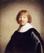 Portrait of Jacob III de Gheyn - Rembrandt Van Rijn