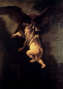 The Abduction Of Ganymede - Rembrandt Van Rijn
