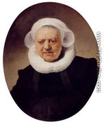 Portrait Of An Eighty-Three-Year-Old Woman - Rembrandt Van Rijn