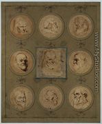 Sheet of Studies - Sir Anthony Van Dyck