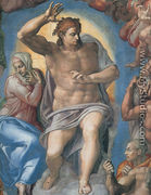 The Last Judgement: Christ the Judge - Michelangelo Buonarroti