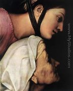 Madonna dell'Impannata [detail: 1] - Raphael