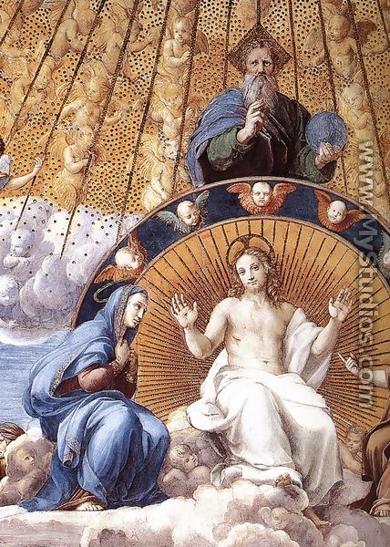 Disputation of the Holy Sacrament (La Disputa): Christ Glorified - Raphael