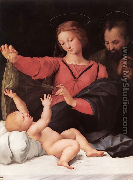 Madonna of Loreto (or Madonna del Velo) - Raphael