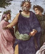 The Parnassus [detail: 7] - Raphael