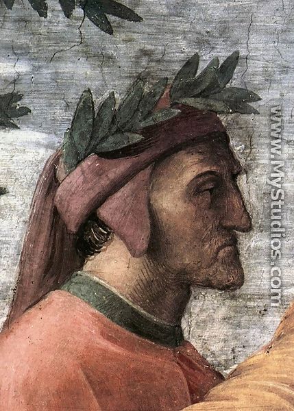 The Parnassus [detail: 8] - Raphael