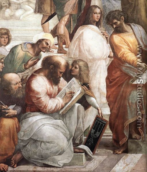 The School of Athens [detail: 4] - Raphael