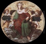 The Stanza della Segnatura Ceiling: Theology - Raphael
