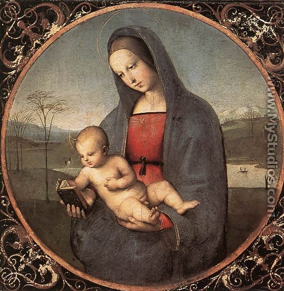 Madonna with the Book (or Connestabile Madonna) - Raphael