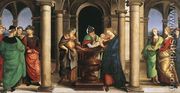 The Presentation in the Temple (Oddi altar, predella) - Raphael