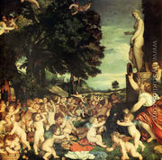 The Worship of Venus - Tiziano Vecellio (Titian)