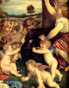 The Worship of Venus [detail: 1] - Tiziano Vecellio (Titian)