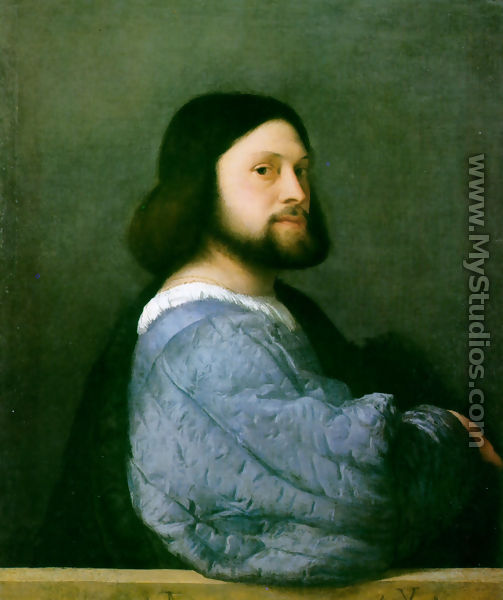 Portrait of Ariosto - Tiziano Vecellio (Titian)