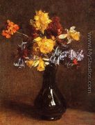 Vase of Flowers - Ignace Henri Jean Fantin-Latour