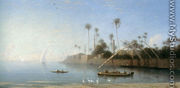 A view of Beni Souef, Egypt - Charles Théodore Frère