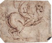 Study of a rider - Leonardo Da Vinci
