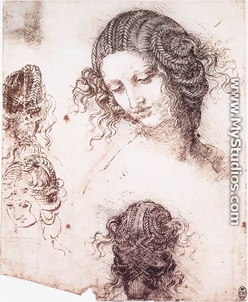 Head of Leda - Leonardo Da Vinci
