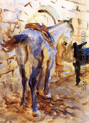 Saddle Horse, Palestine - John Singer Sargent