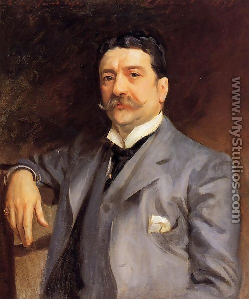 Portrait of Louis Alexander Fagan - John Singer Sargent